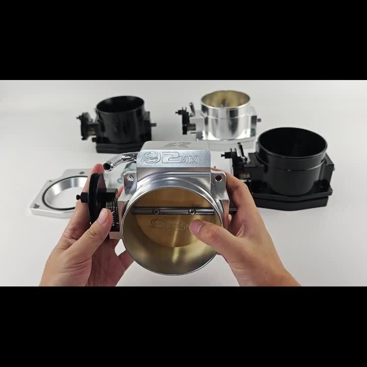 102MM Throttle Body+TPS IAC+Adapter for Chevy GM LS1 LS2 LS3 LS6 LS7 SX Silver