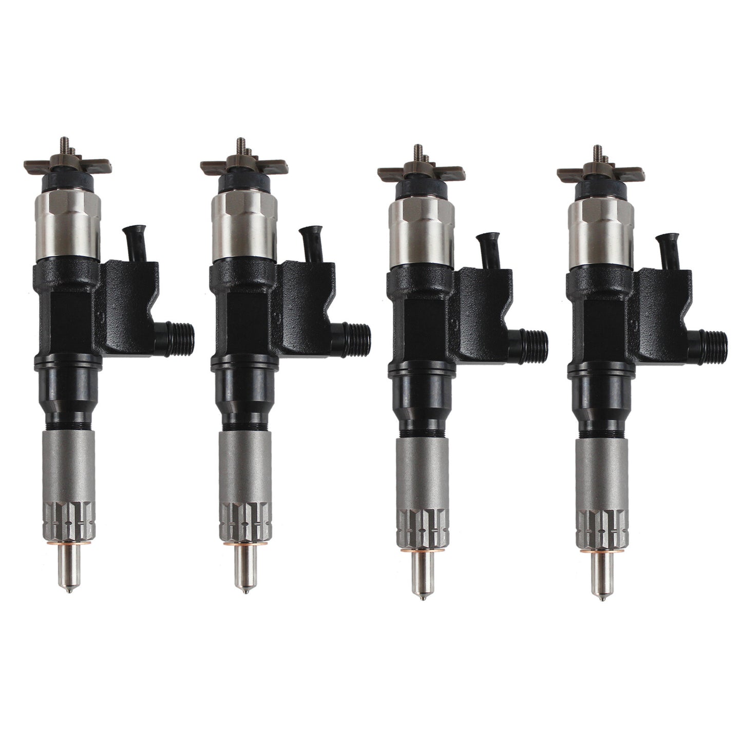 4x Fuel Injector 095000-5471 095000-8901 For 01-07 for Isuzu NPR NPR-HD 4HK1 Diesel