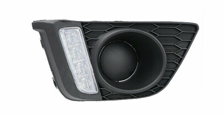 For 2015 2016 2017 for Honda Fit Jazz GK5 Pair Front Bumper Fog lamp frame