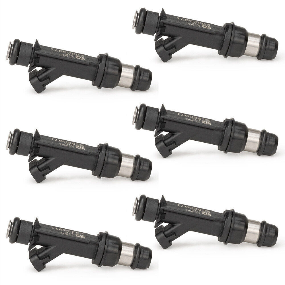 Set of 6 Fuel Injectors for Buick Century for Chevrolet Camaro for Pontiac 3.8L 25323972