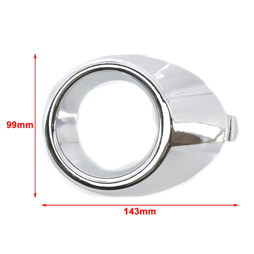 Chrome Fog Light Lamp Frame Surround Cover Trim FIT for Ford Fiesta 2008-2012