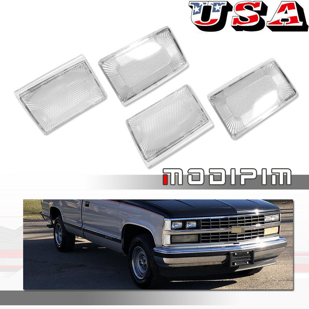 Suitable for 1988-93 CK 1500 2500 3500 Suburban Blazer Transparent Parking Corner Signal Lights