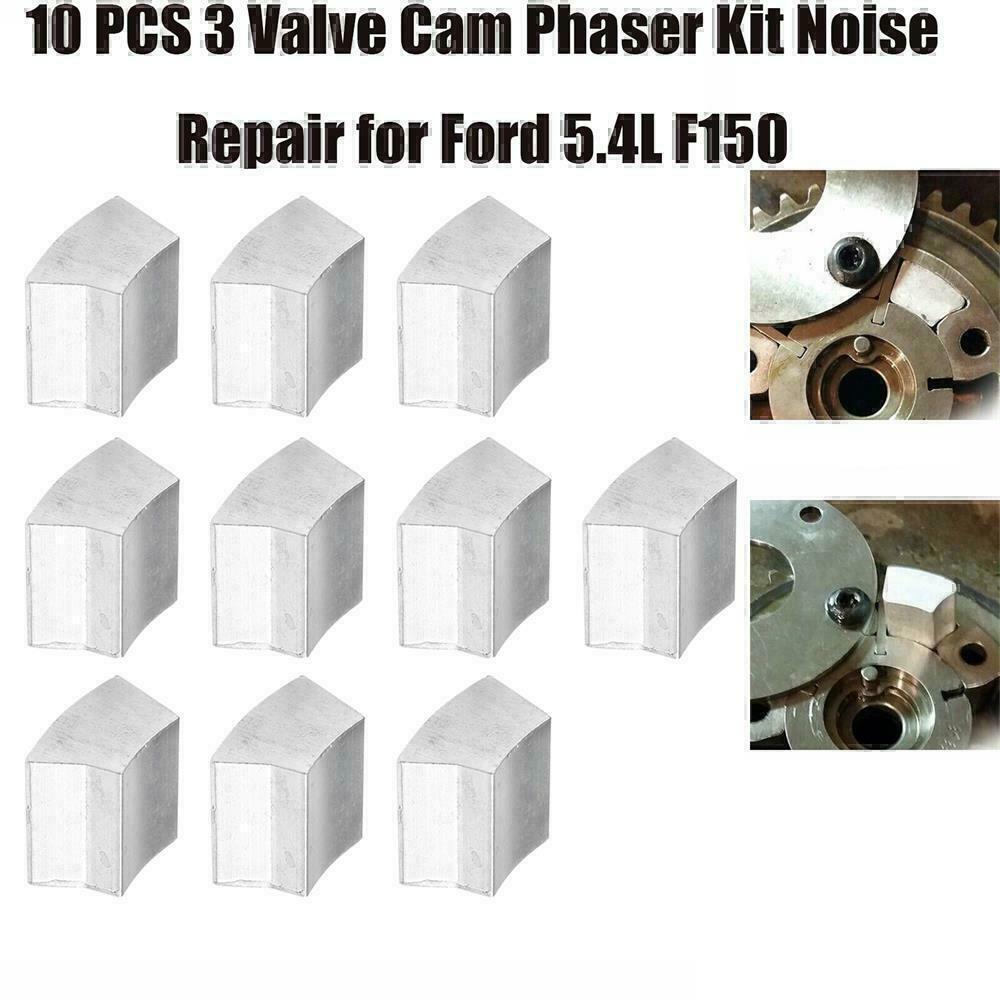 10 3 Valve Cam Phaser Lock Out Kit Noise Repair for Ford 5.4L F150 Expedition E
