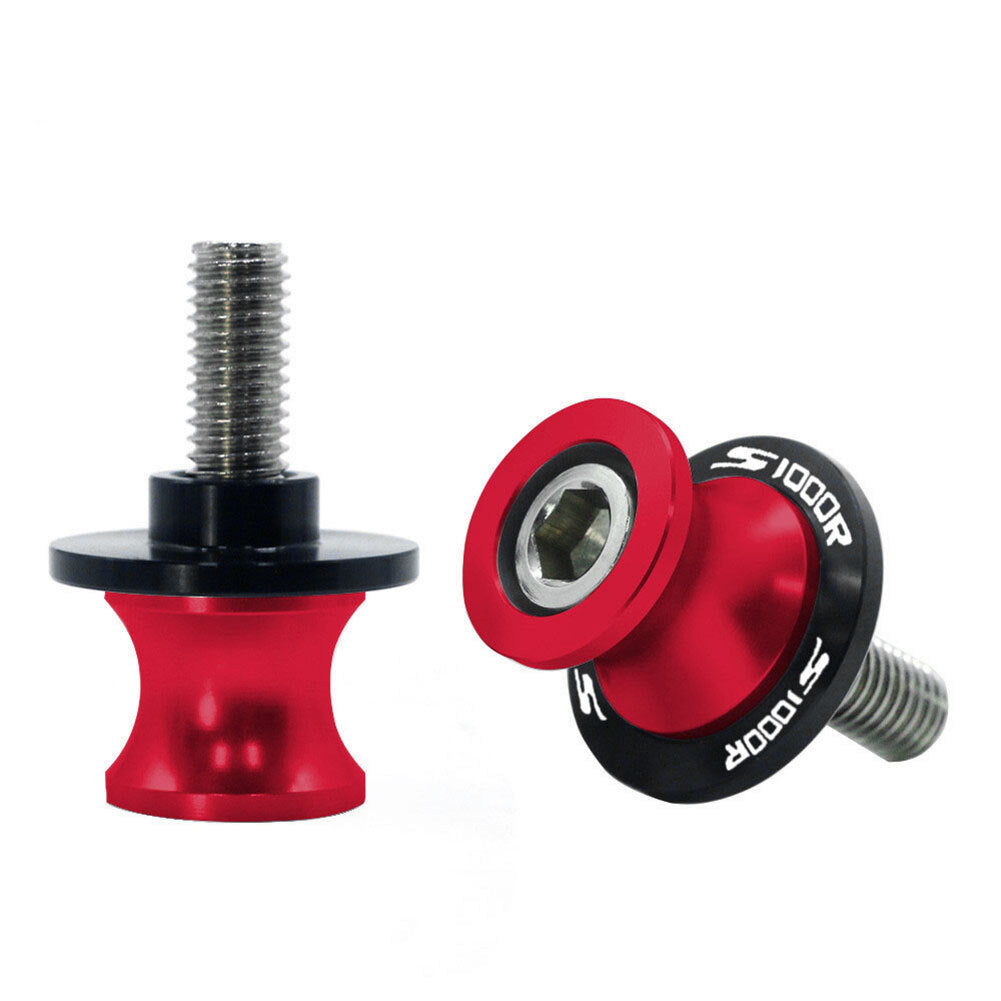 Schwingenspulen Coil Slider St?nderschrauben M8 f¨¹r for BMW S1000R S1000RR 14-18 Rot