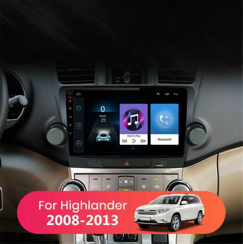 for Toyota Highlander 08-13 10.1 Android 9.1 2+32GB Car Stereo Radio GPS Navi