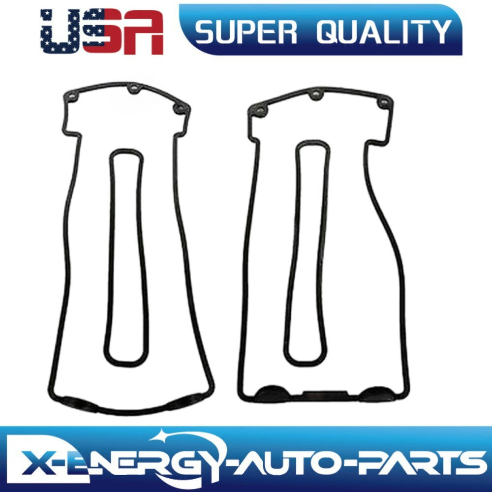 Left  Right Sides Valve Cover Gasket Set for BMW 740i 740iL X5 Z8 540i 4.4L