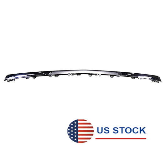Front Bumper Lip Chrome Trim Molding Insert Cover for Benz S450 S560 W222 18-20