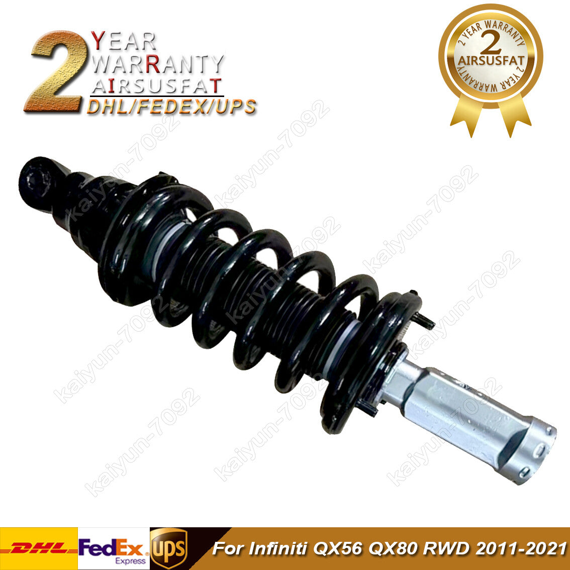 for Infiniti QX56 QX80 RWD 2011-2017 Front Left Shock Absorber Strut Assembly