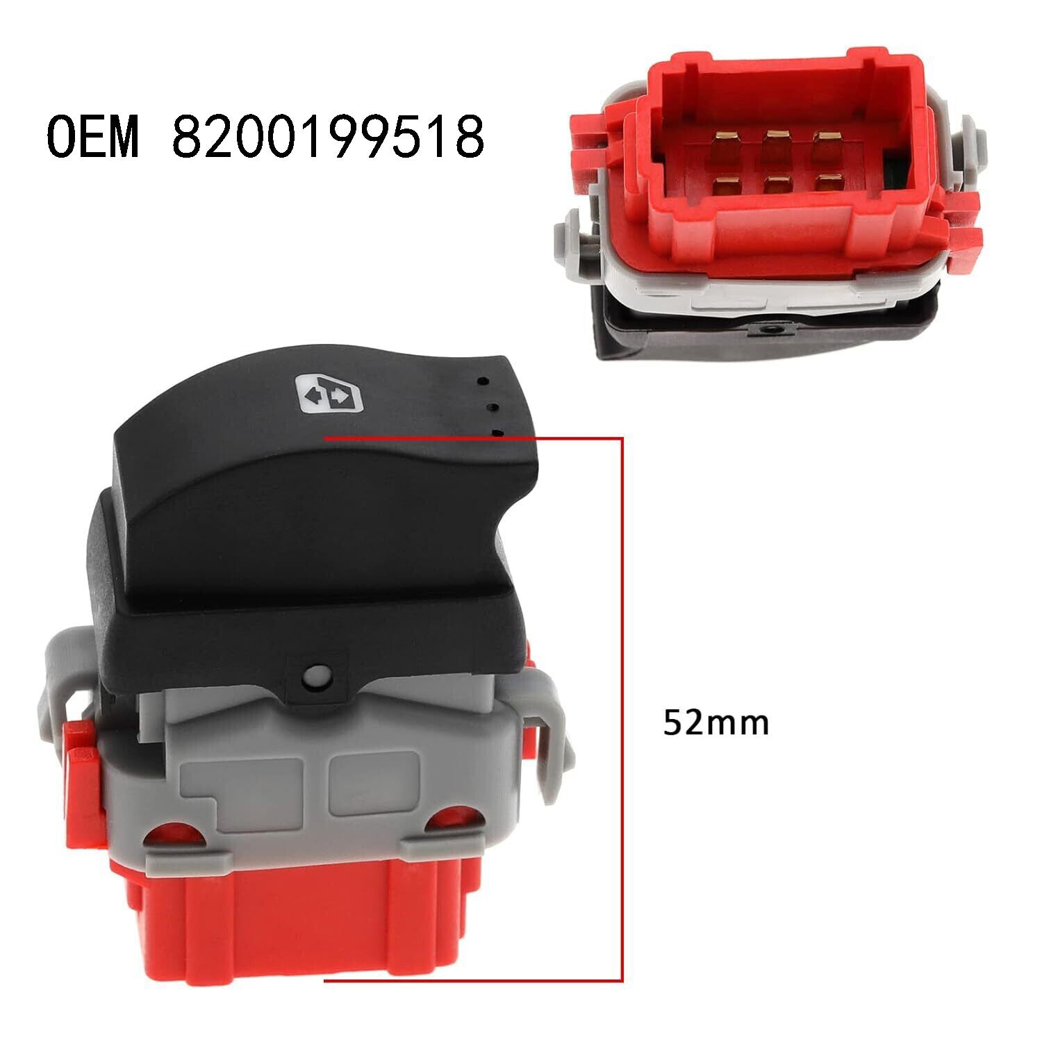 for RENAULT MASTER 2 Electric Window Control Switch Replacement 8200199518 NEW