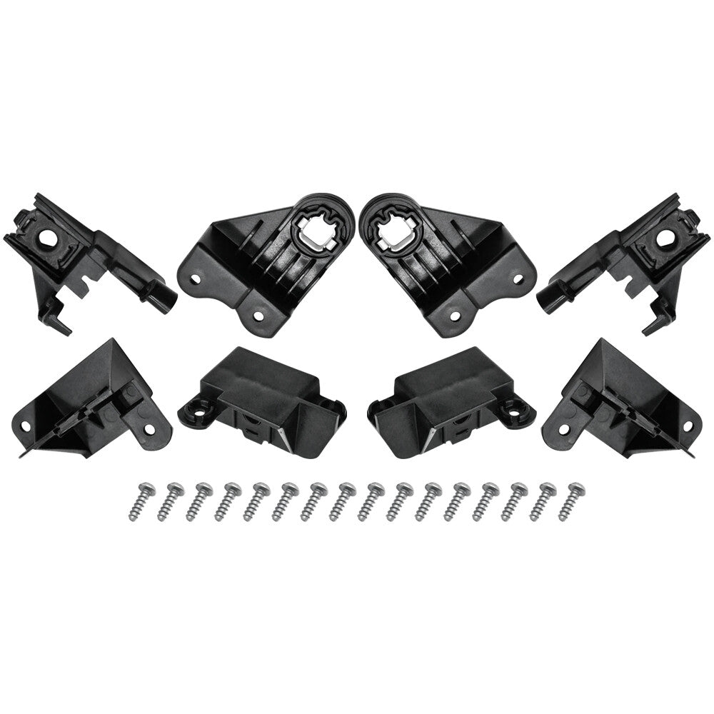 Pair Headlight Bracket Repair Set Kit For X1 F48 F49 2019-2023 X2 F39 2017-2023