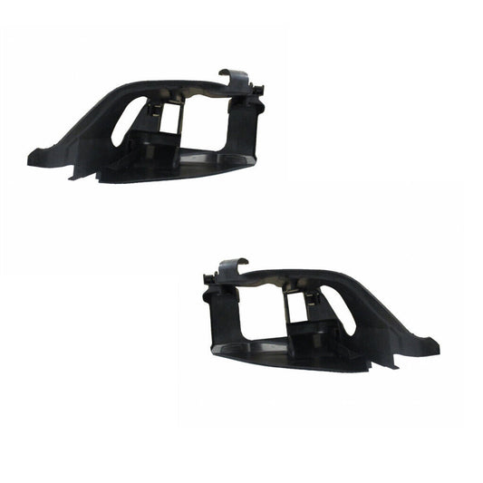 Headlight Bracket Mounting Driver and Passenger Side Pair for Audi Q7 2007-2015