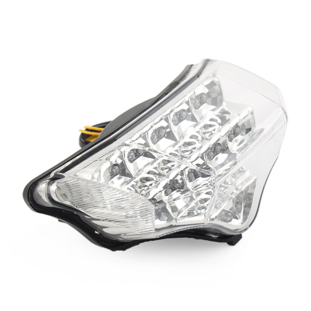 Fit for Yamaha FZ600 FZ6 FAZER 2004-2009 Taillights Brake Turn Signal Clear Lens