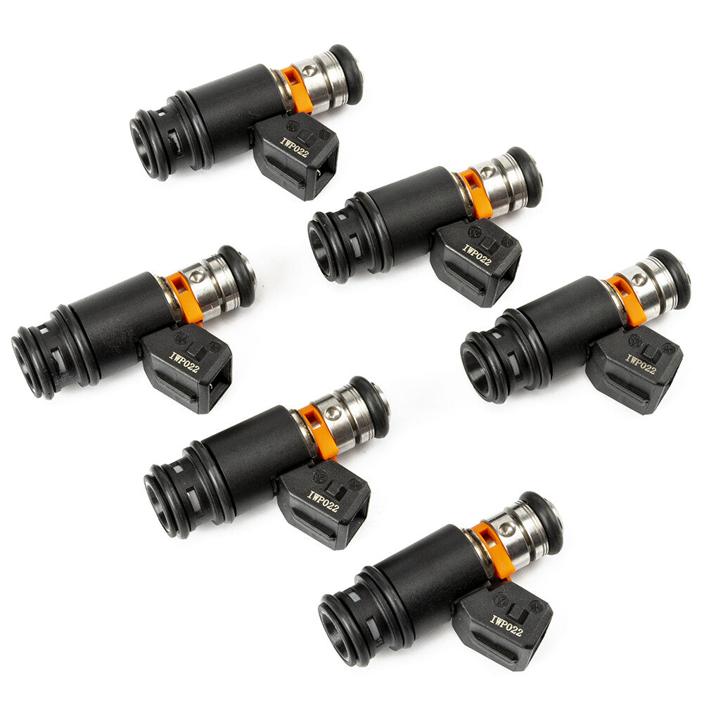 6Pcs Fuel Injectors 97-03 for VW for Golf for Jetta EuroVAN 2.8L-V6 IWP022 021906031D