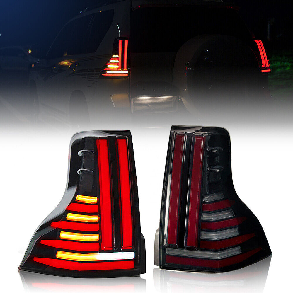 LED taillights are compatible with 2010-2021 for Toyota for Land Cruiser Prado / for Lexus GX460 (2010-2021).