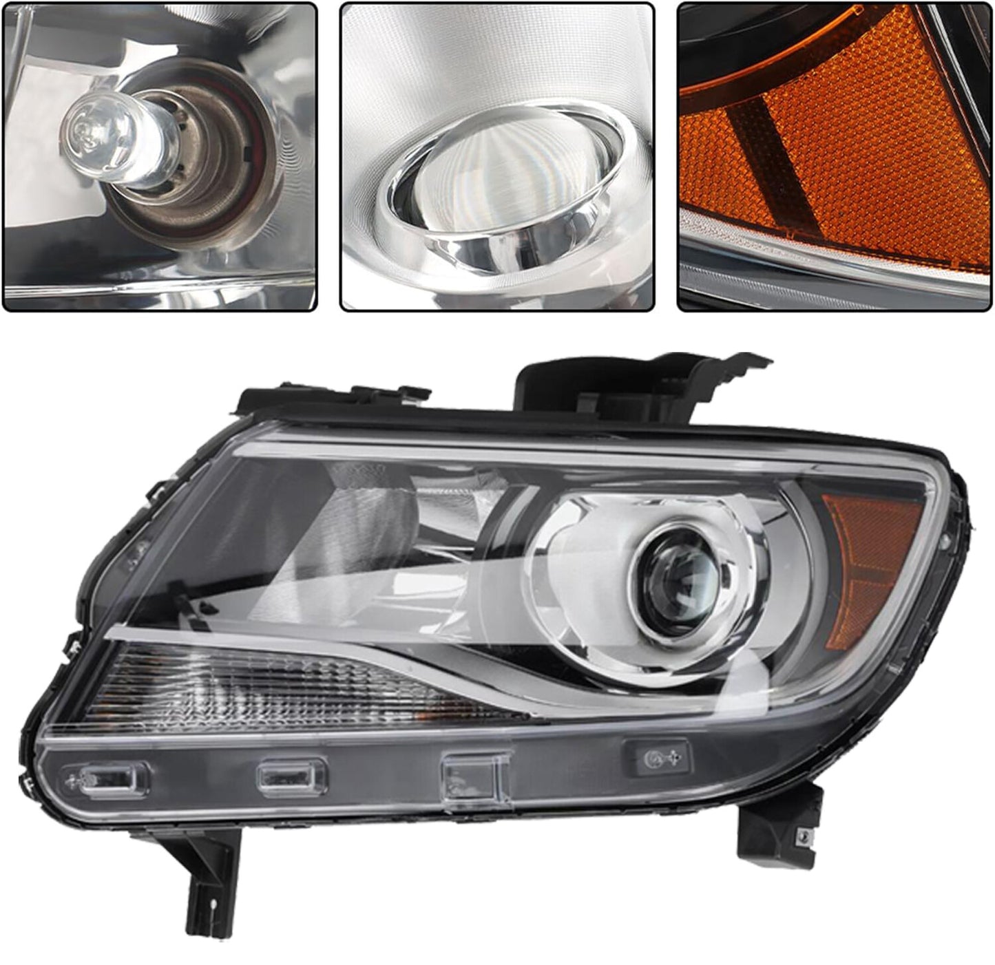 HID Projector Headlight For 2015-2022 for Chevrolet Colorado Driver LH GM2502408