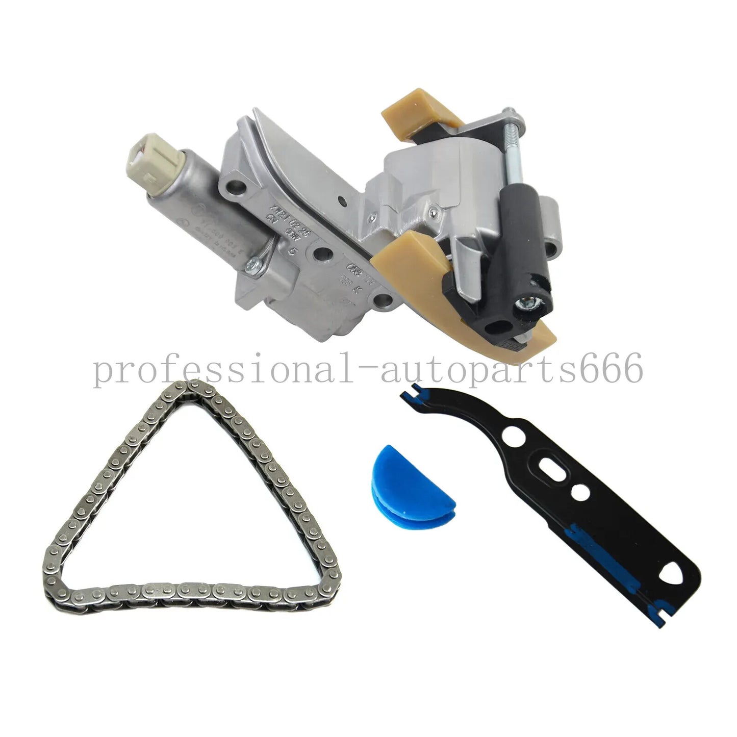 One set of camshaft timing tensioner chain is suitable for 1.8T for Audi A4 TT for Volkswagen for Jetta for Passat Beetle.