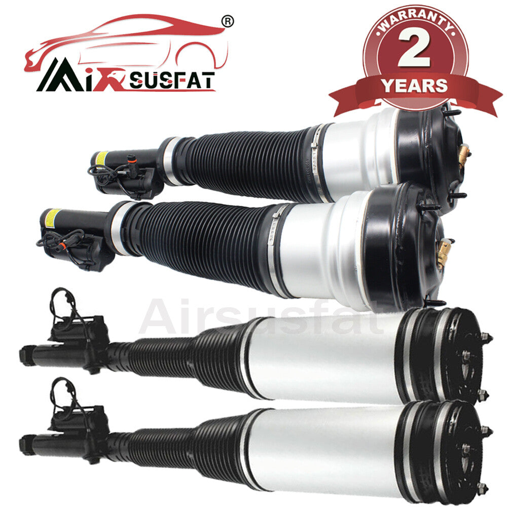 4pc for Mercedes W220 S Class 2WD Front Rear Air Suspension Shock Strut 1998-06