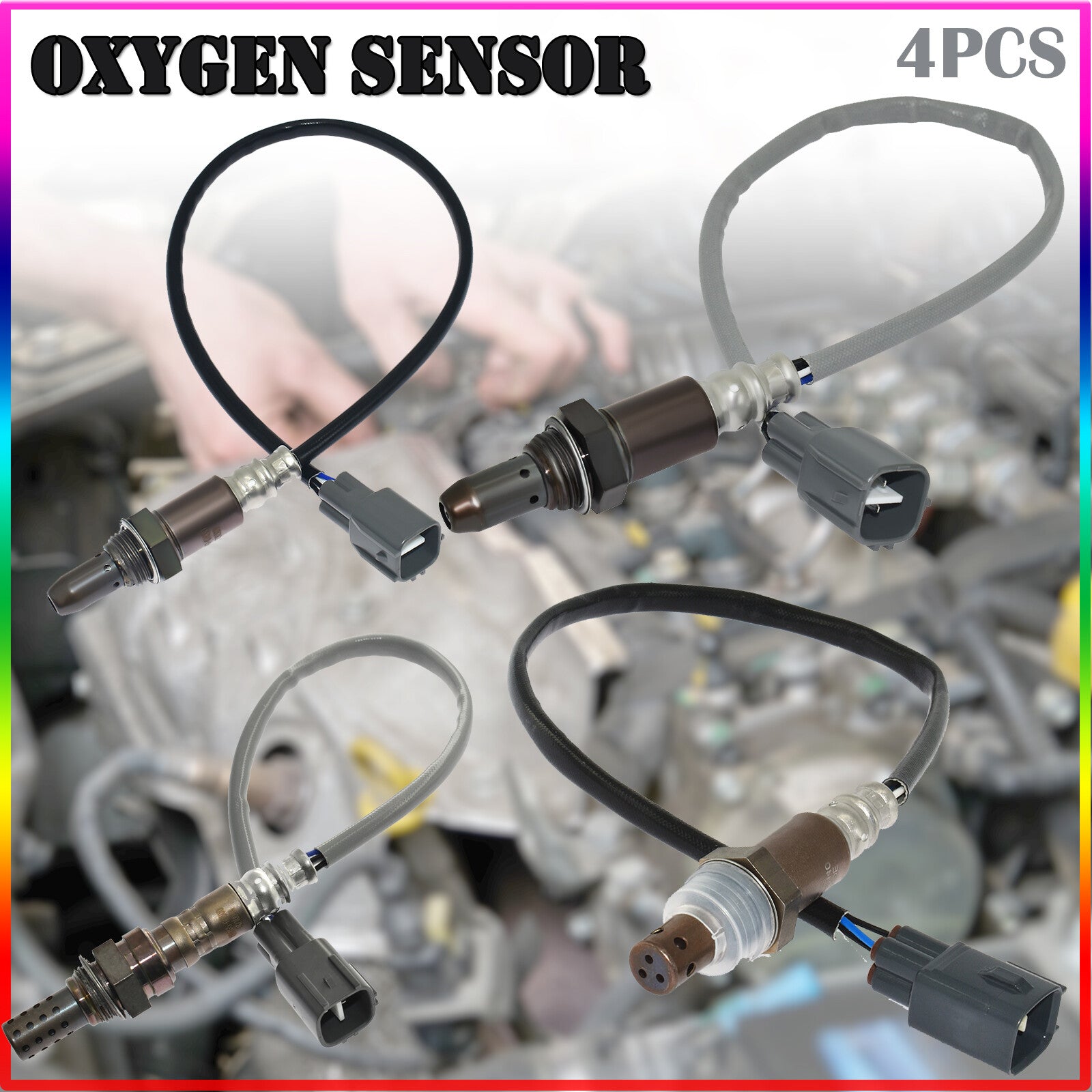 4x Oxygen Sensor UpDownstream for Toyota for Avalon for Camry for Lexus Es350 08-11 3.5 V6