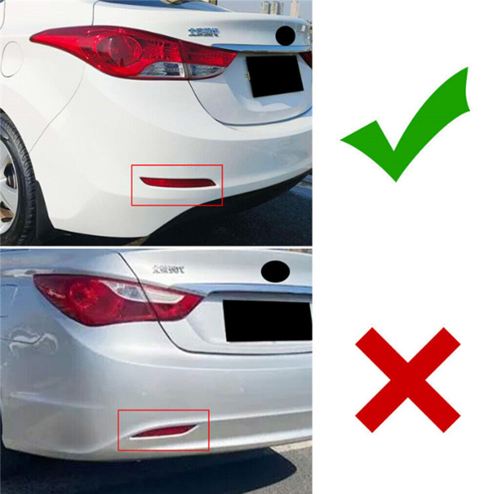 Rear FogBrake Taillight Bumper Reflector Light for Hyundai for Elantra 12-17 Left A