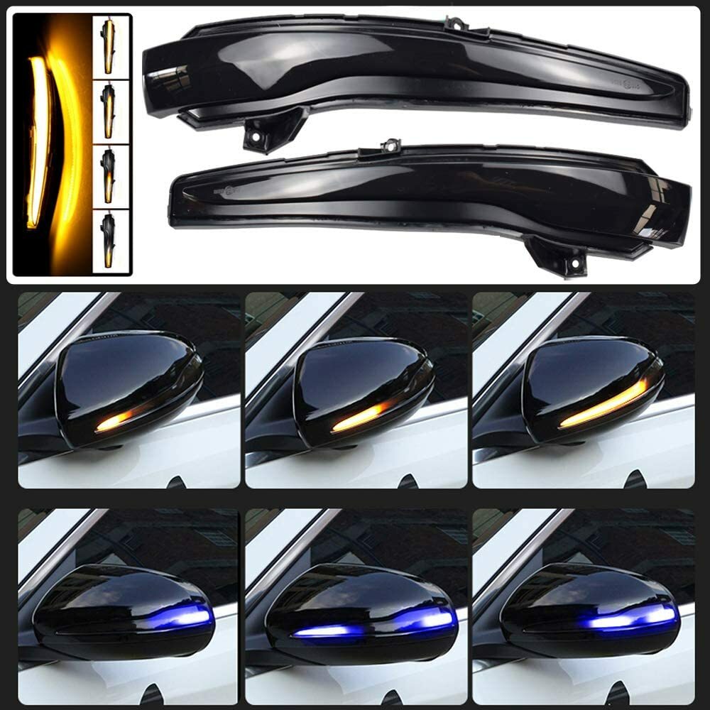 Dynamic LED side mirror turn signals are available for the for Mercedes-Benz W Series W205.