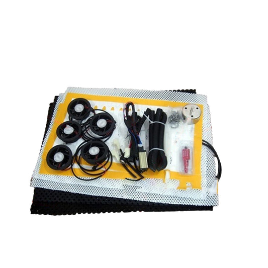 Universal car for seat heater+ventilation, 1 for seat install.mesh and hole saw included