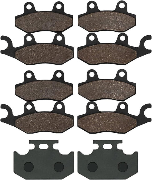 Front Rear Brake Pads Kits for Yamaha Rhino 700 for Kawasaki Concours 14 ZG1400