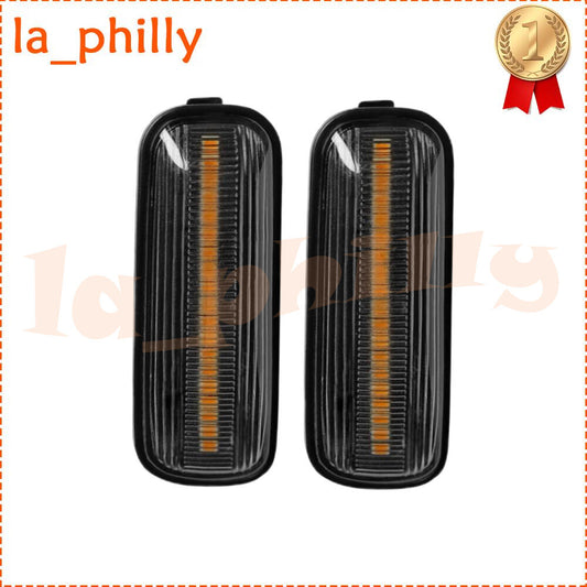 2Pcs LED Front Fender Side Marker Lights Fit for HONDA for Civic 1996-2000 CRV Clear