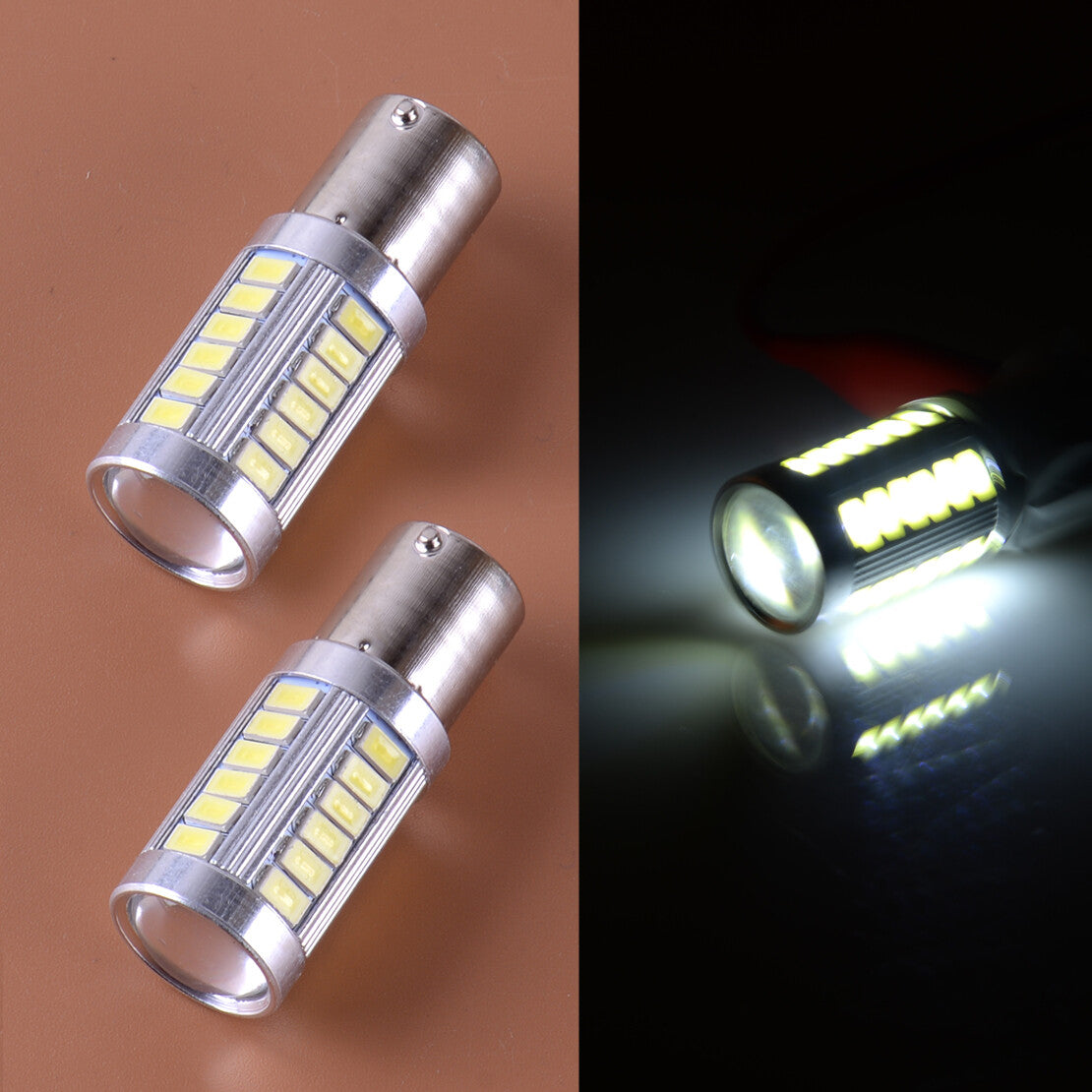 2x Headlight LED Bulb Assy Fit For John Deere L100 L110 L120 L130 LTR155-LTR180