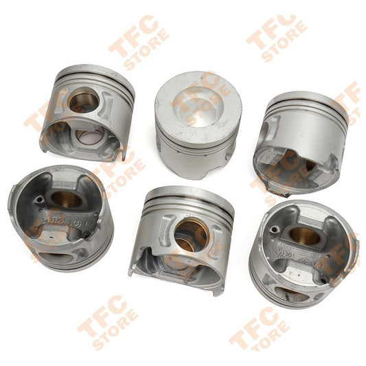 6PCS Piston for Hino J08C Engine Part New