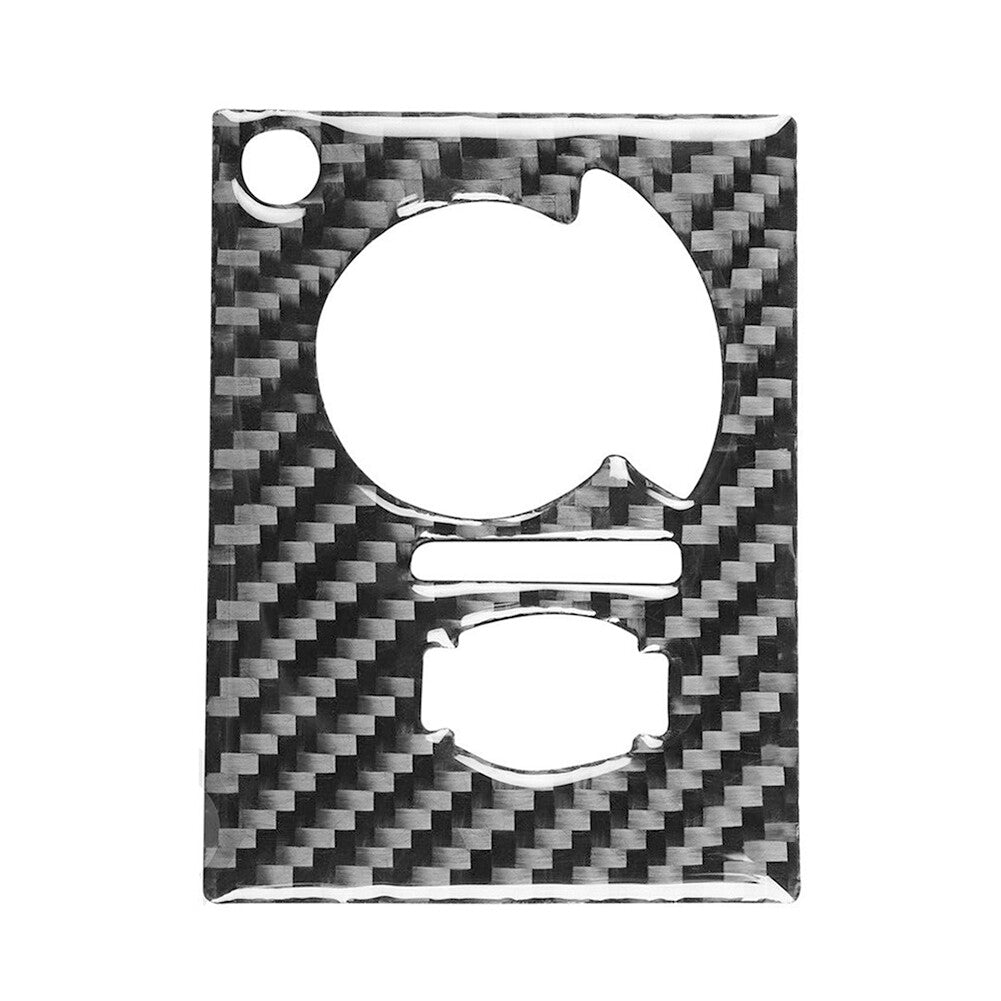 Carbon Fiber Headlight Switch Panel Cover Trim for Dodge for Challenger 2008-2014 13