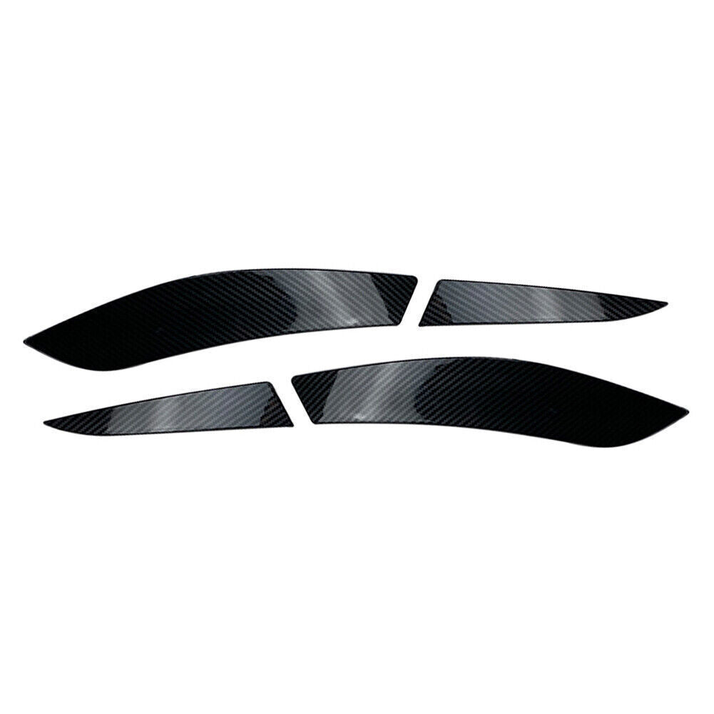 2X ABS Rear Tail Light Lamp Eyelid Trim Cover Fit 2008-2013 for VW for Golf 6 MK6