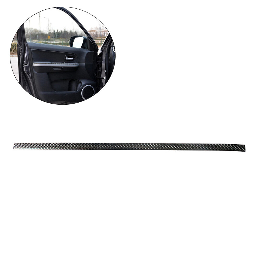 Carbon Fiber Driver Door Decorative Strip Cover Trim for Suzuki Grand Vitara