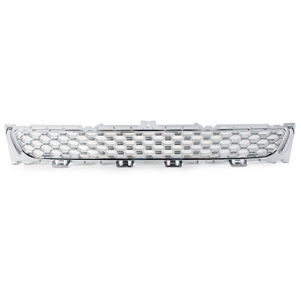 1x Silver Front Lower Bumper Grille Mesh Grill For 2016-2021 2019 2018 for Jaguar XJ