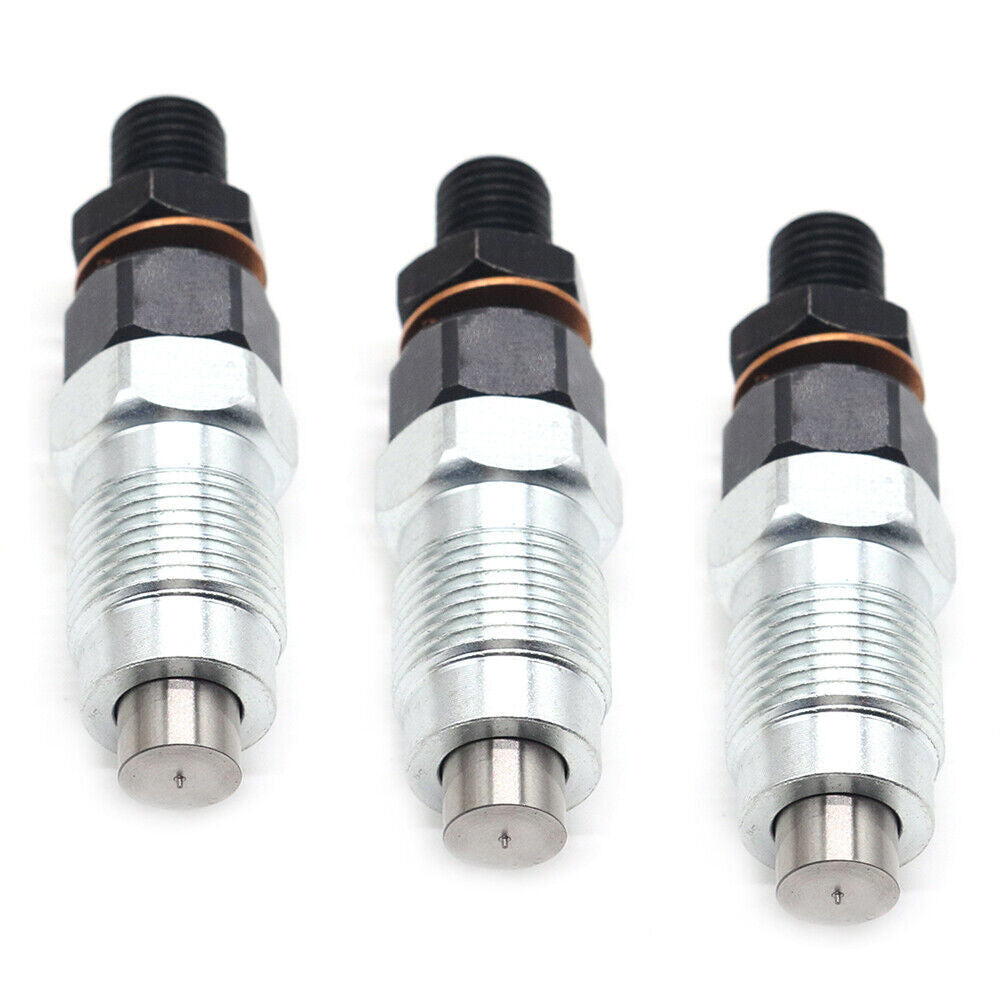 3x For Kubota ZD21 ZD221 ZD321 BX1860 BX1870 BX2360 H1600-53000 Fuel Injectors