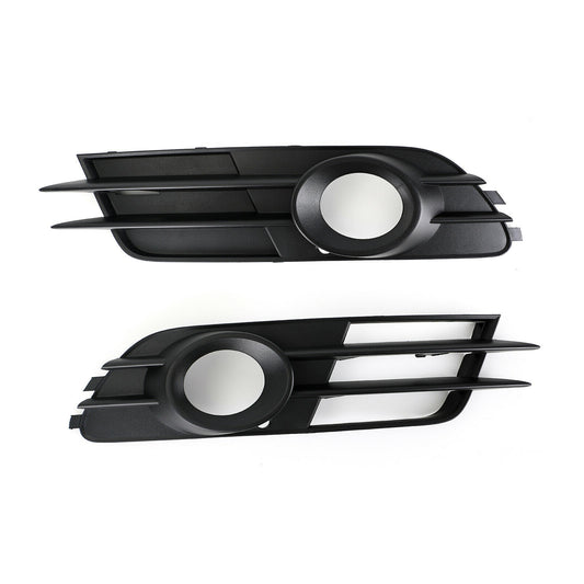 Front Bumper Grille Fog Light Grill Cover For 2012-2015 for Audi A6 C7 Lower Cap L+R