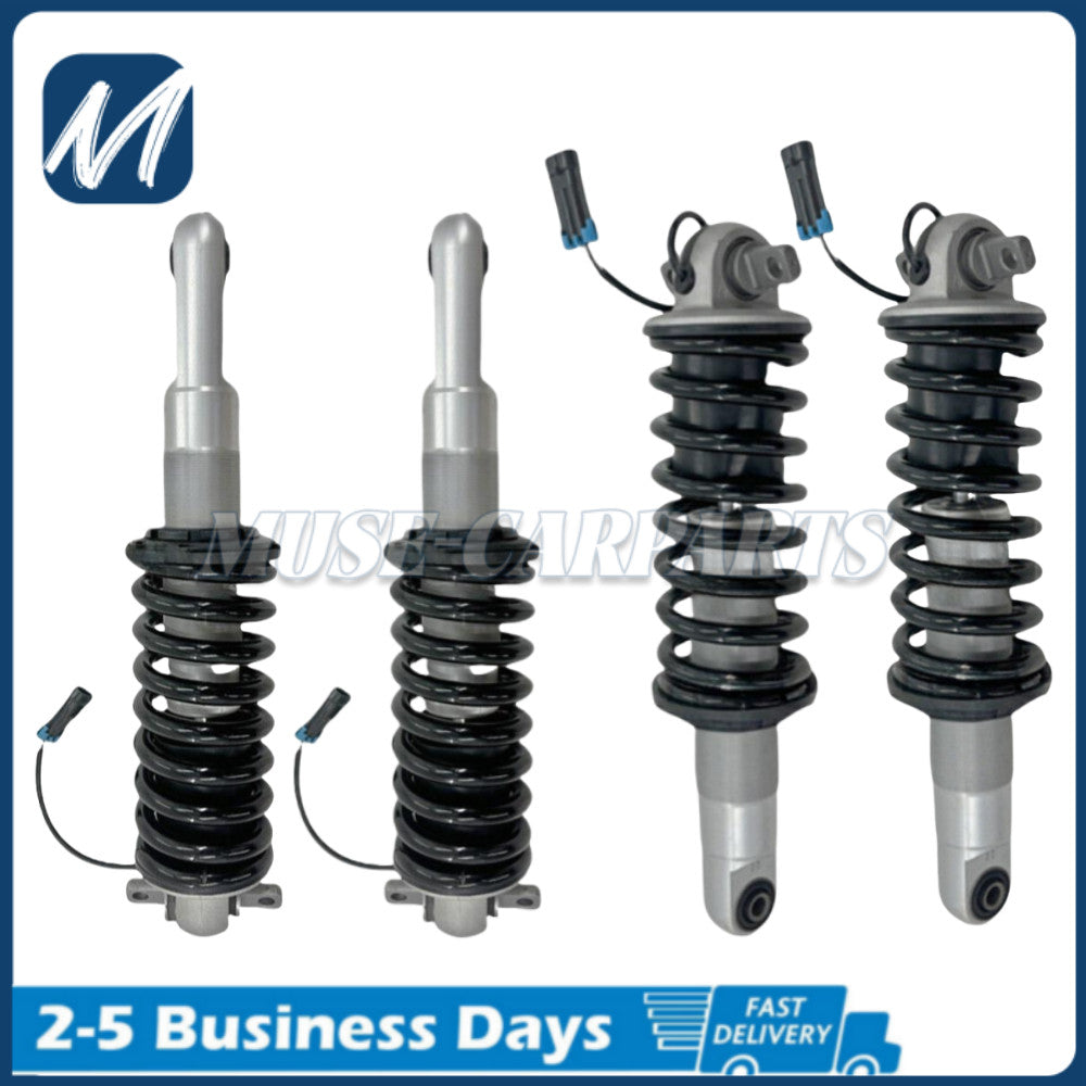 Front and rear strut magnetic shock absorbers are suitable for 2015-2018 for Chevrolet for GMC Silverado for Sierra 1500.