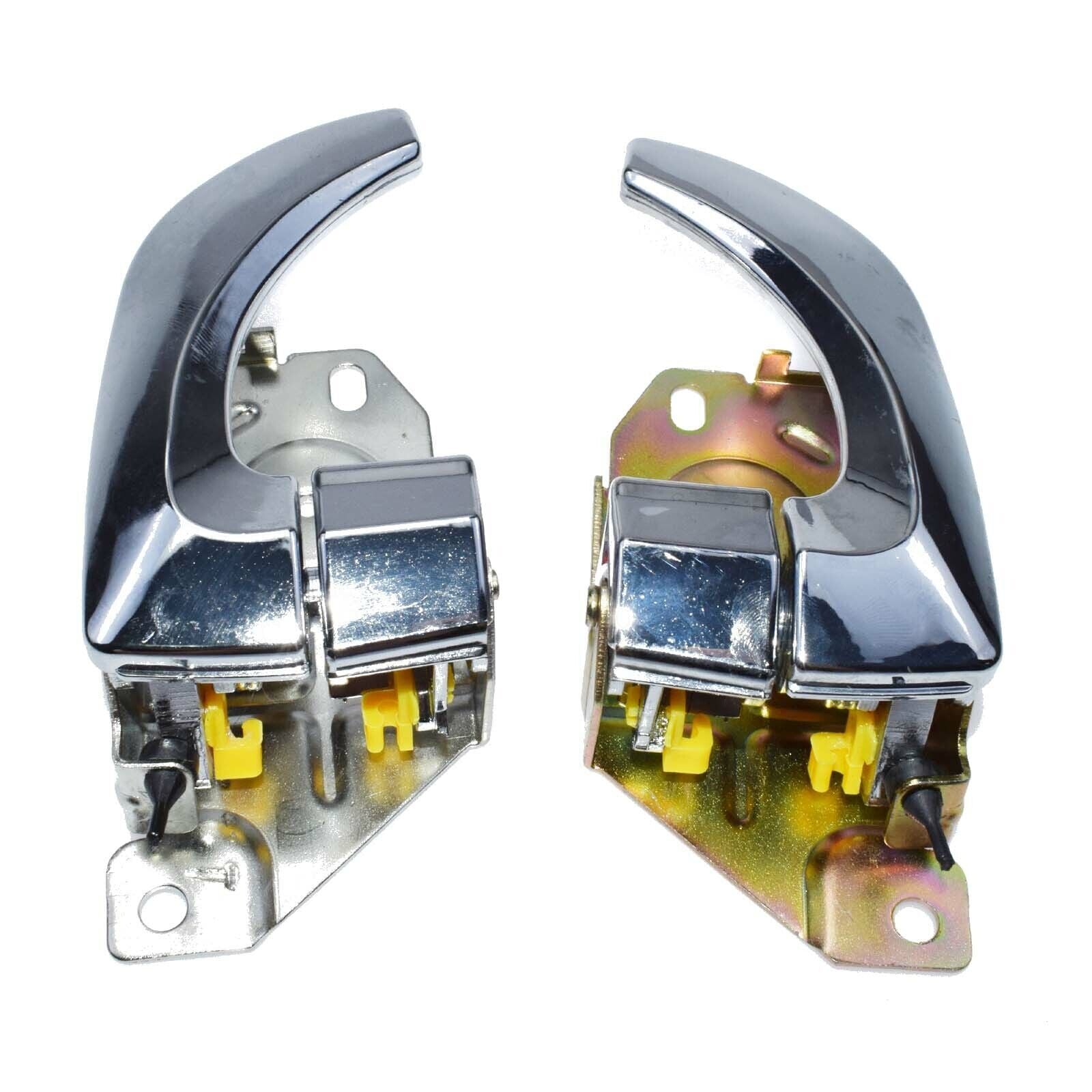 for KIA Sorento 03-09 83610-3E011 Pair Chrome Inside Door Handle Rear Left Right