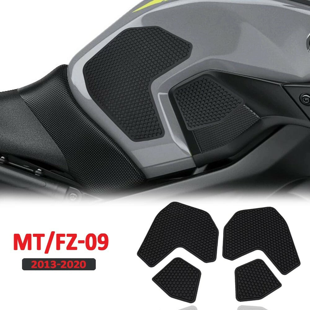 for YAMAHA FZ09 MT09 2013-2020 Non-slip Side Fuel Tank Stickers Waterproof Pad