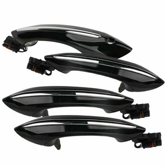 4 Pcs Exterior Comfort Access Door Handle Fits for BMW F01 F02 F06 F10 F11 F18
