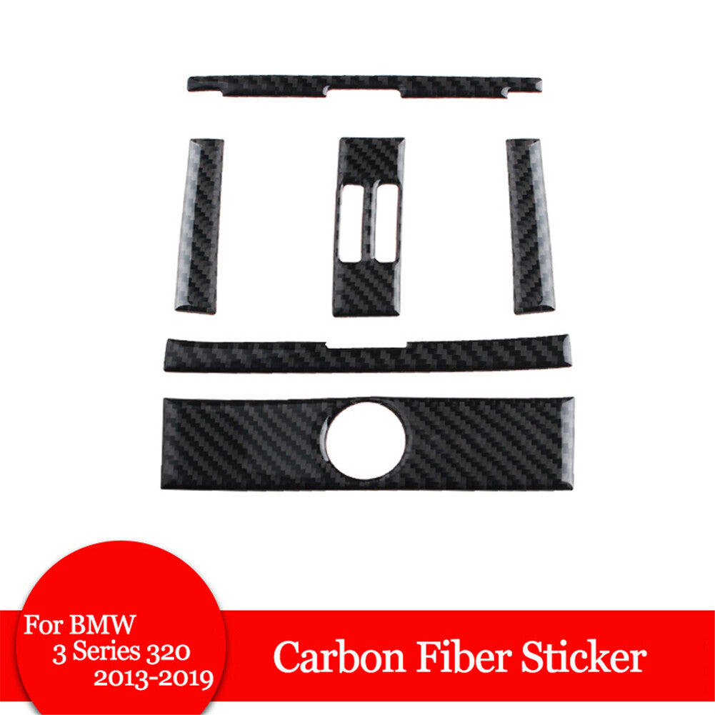 Carbon fiber rear for seat vent internal protective covers are suitable for BMW 3 Series F30 F34