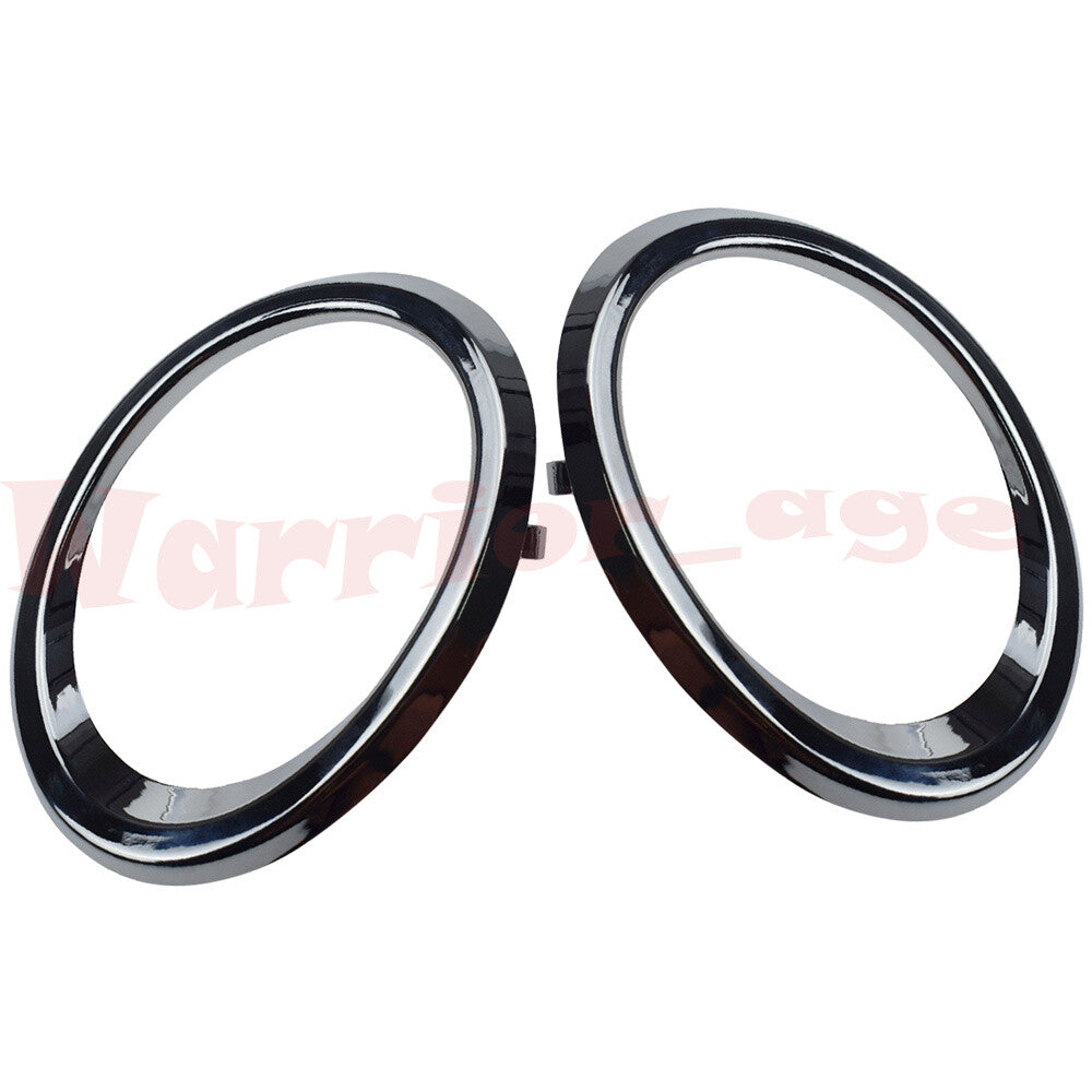 For 2012-14 for Toyota for Camry SE 2PCS Fog Light Lamp Bezel Covers Chrome Left+Right