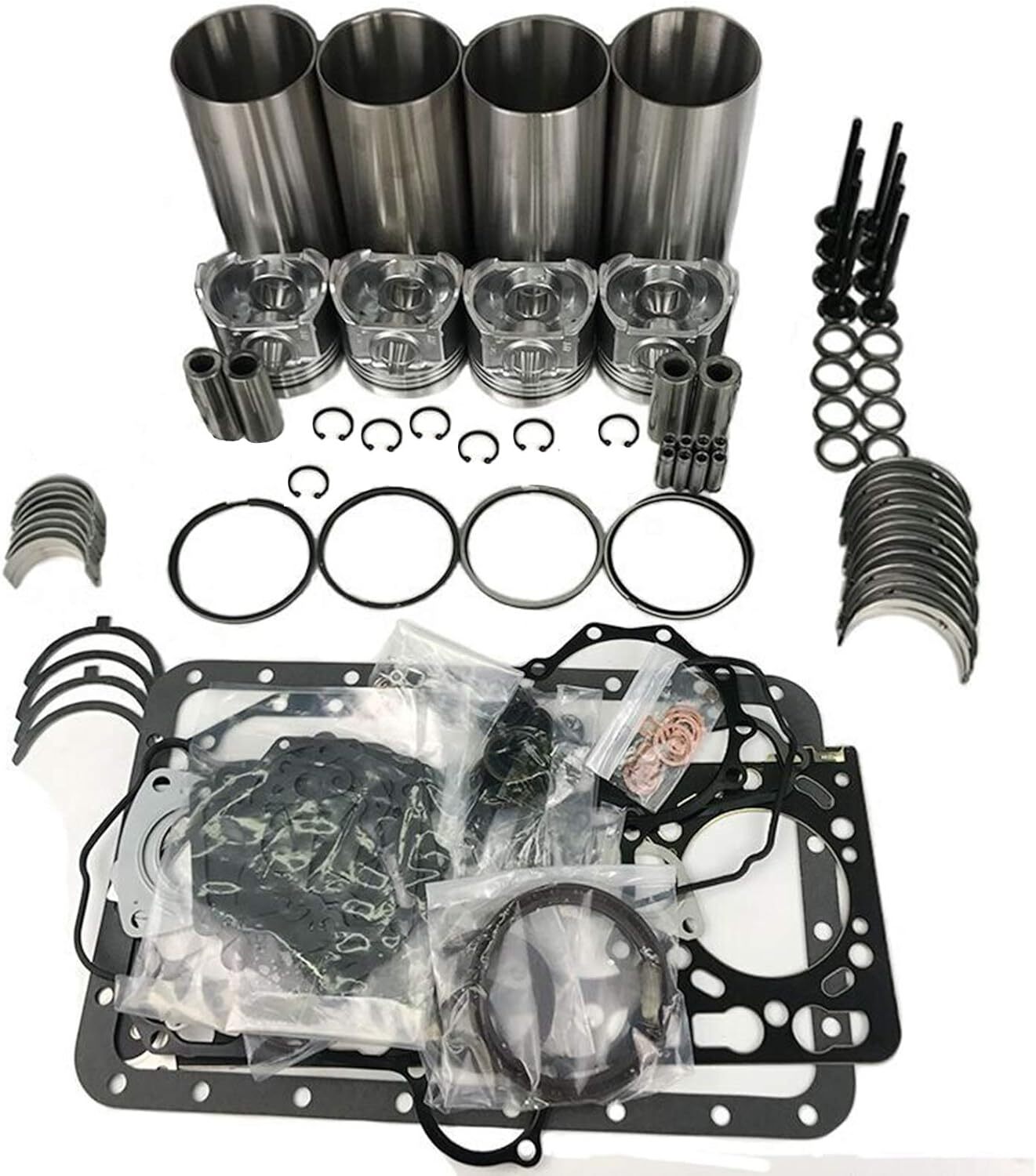 V2403-M-DI-T-EU2B Overhaul Rebuild Kit Part For Kubota Engine Bobcat T190 Loader