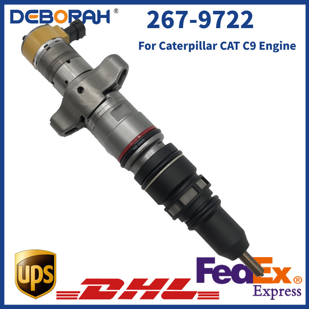267-9722 Diesel Common Rail Fuel Injector for CAT C9 330D 340D 336D Excavator