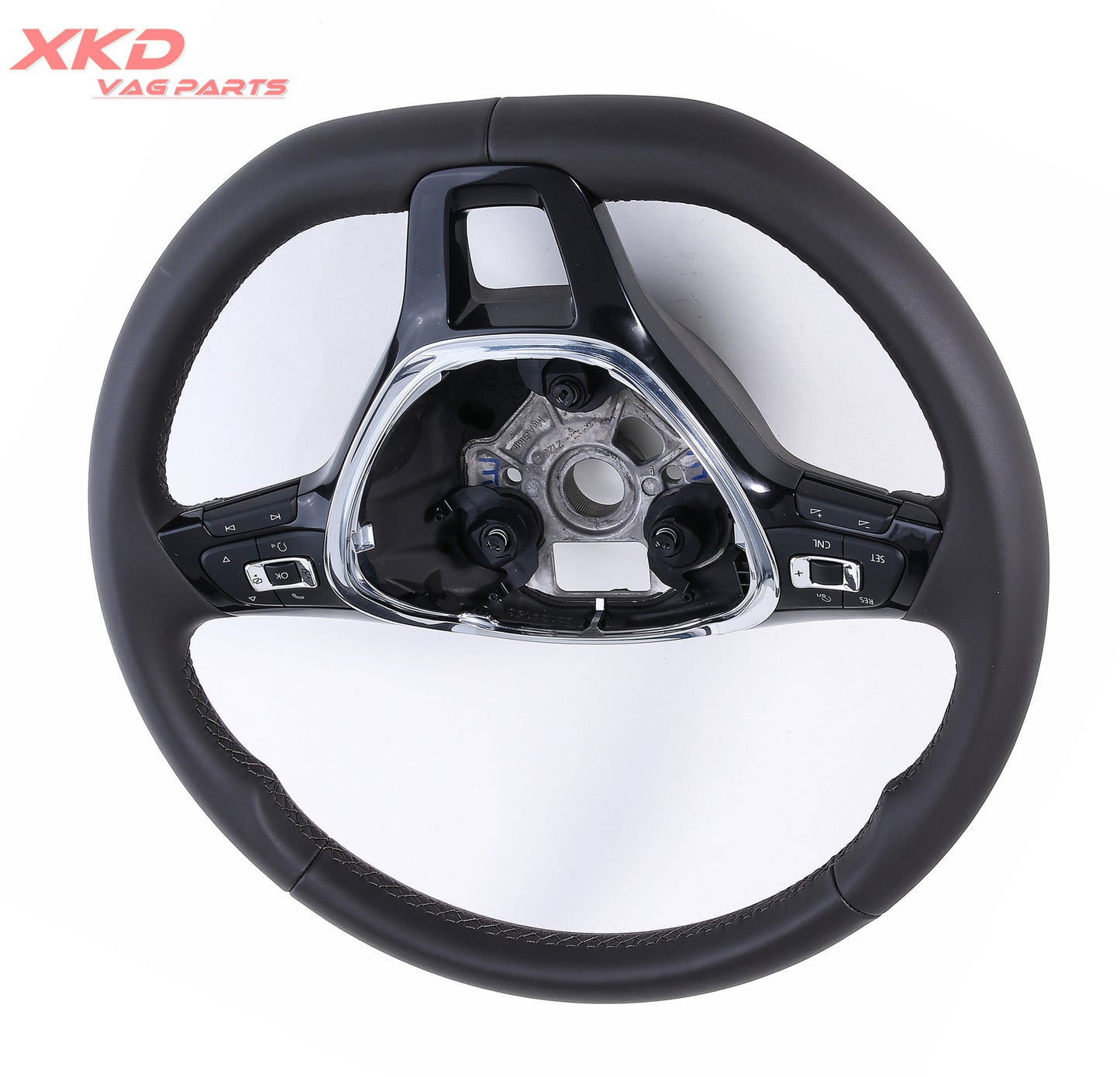 Light Brown Multifunction Steering Wheel With Cruise for VW for Jetta MK6 for Tiguan