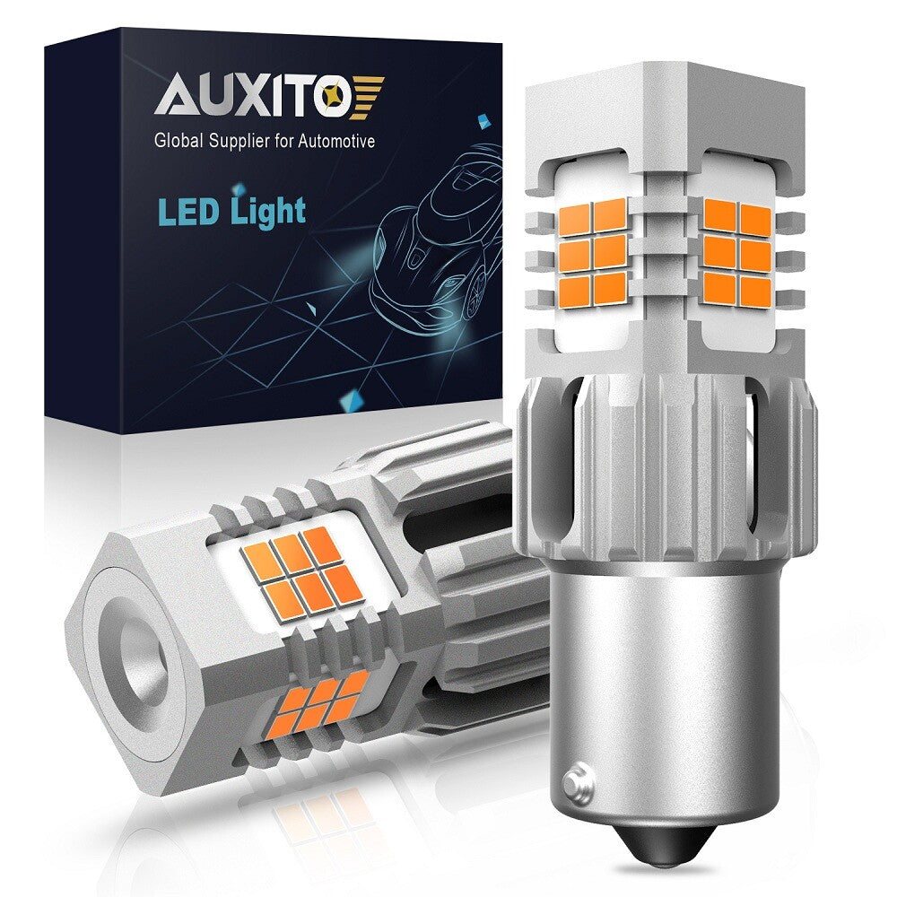 AUXITO 1156 BA15S 7506 Mystery Light LED Dubai Lipstick Canbus