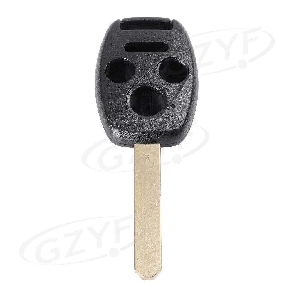 for Honda Accord 04-12 CRV 05-06 for Civic 2006-2013 Uncut Remote Key Fob Shell Case