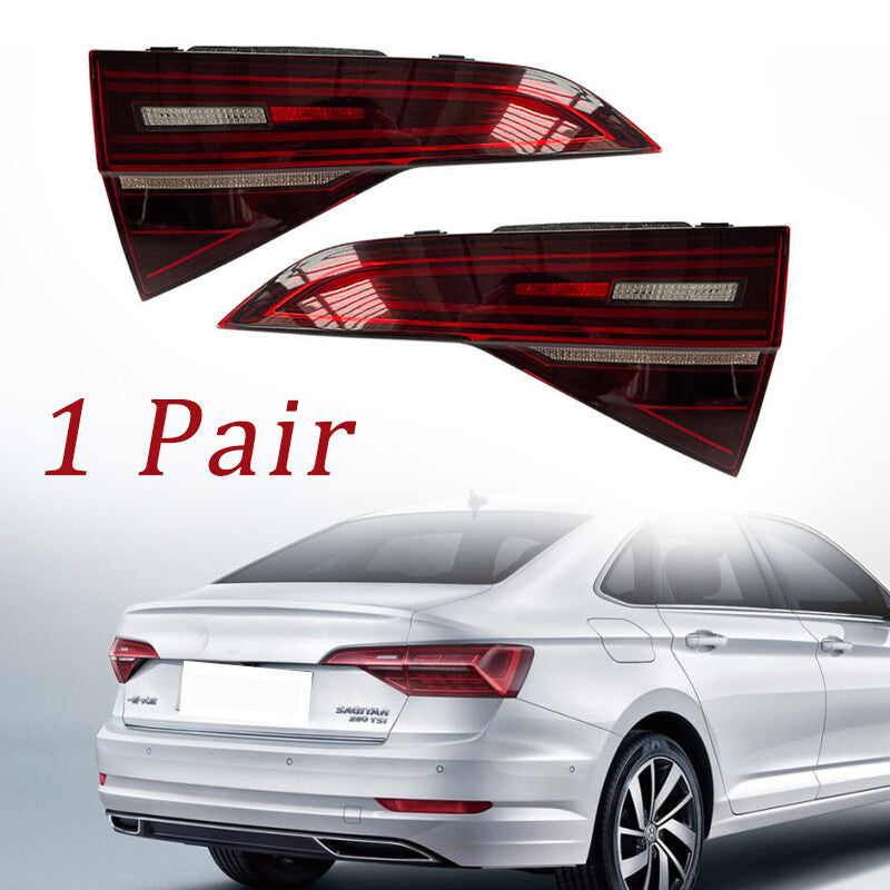 1Pair Rear Bumper Inside Tail Light Brake Light for VW for JETTA /SAGITAR 2019-2021