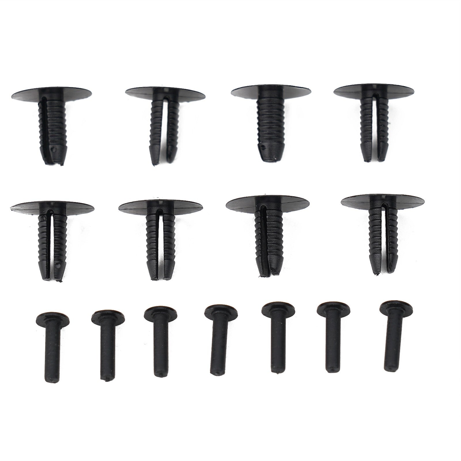 100pcs Bumper Trim Door Sill Wheel Arch Clips Rivet Retainer For 51118174185