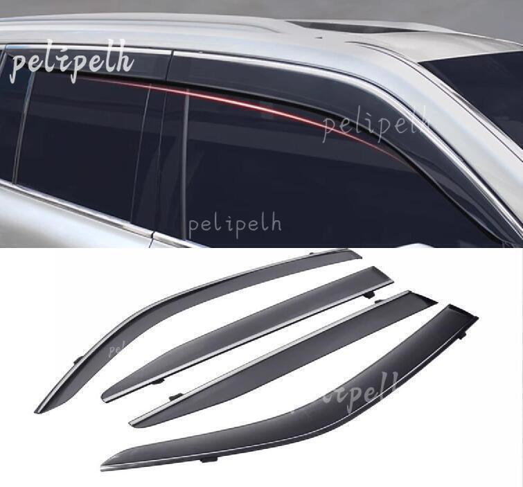 for Lexus LX600 2022-2024 Car Window Wind Visors Sun Rain Guard Vent Deflectors