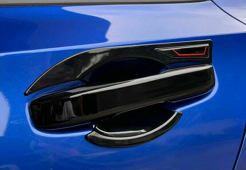 for Honda for Civic 11th 2022-2023 Glossy Black Outer Door Handle+Bowl Cover Trim 8P